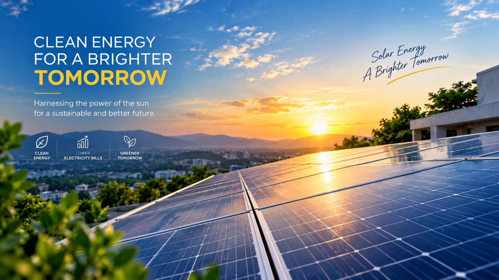 Clean Energy for a Brighter Tomorrow