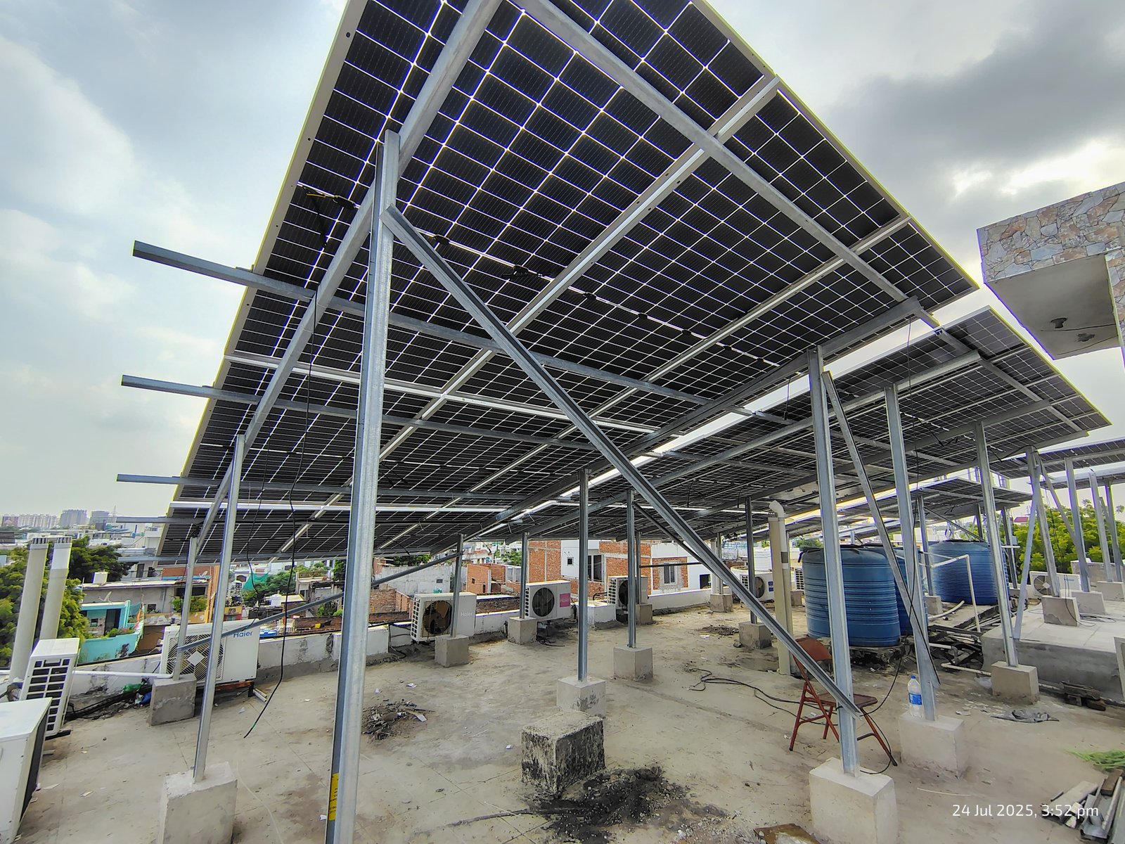 Residential Rooftop Solar Installation